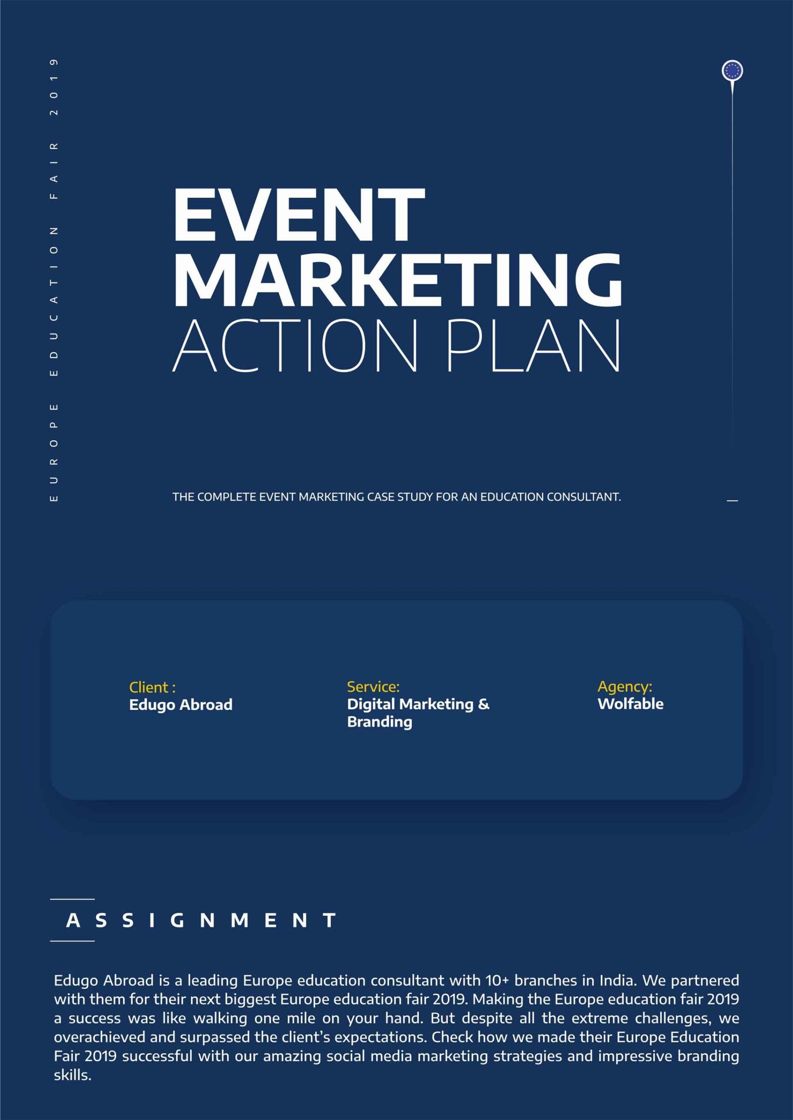 Event Marketing for Study Abroad Consultant