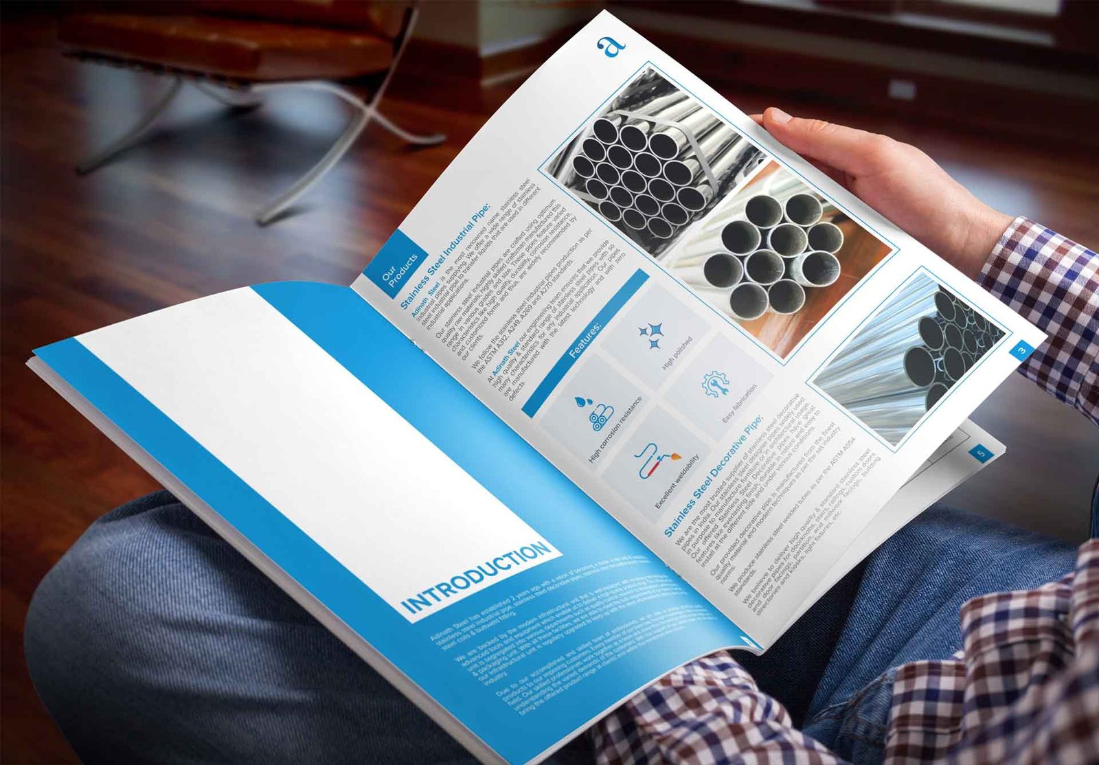 Manufacturing Industry Catalogue Design