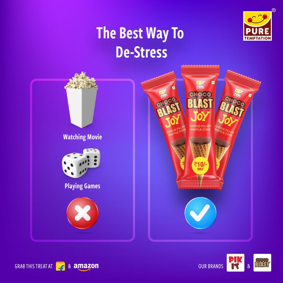 Social Media Creative for Snacks Brand